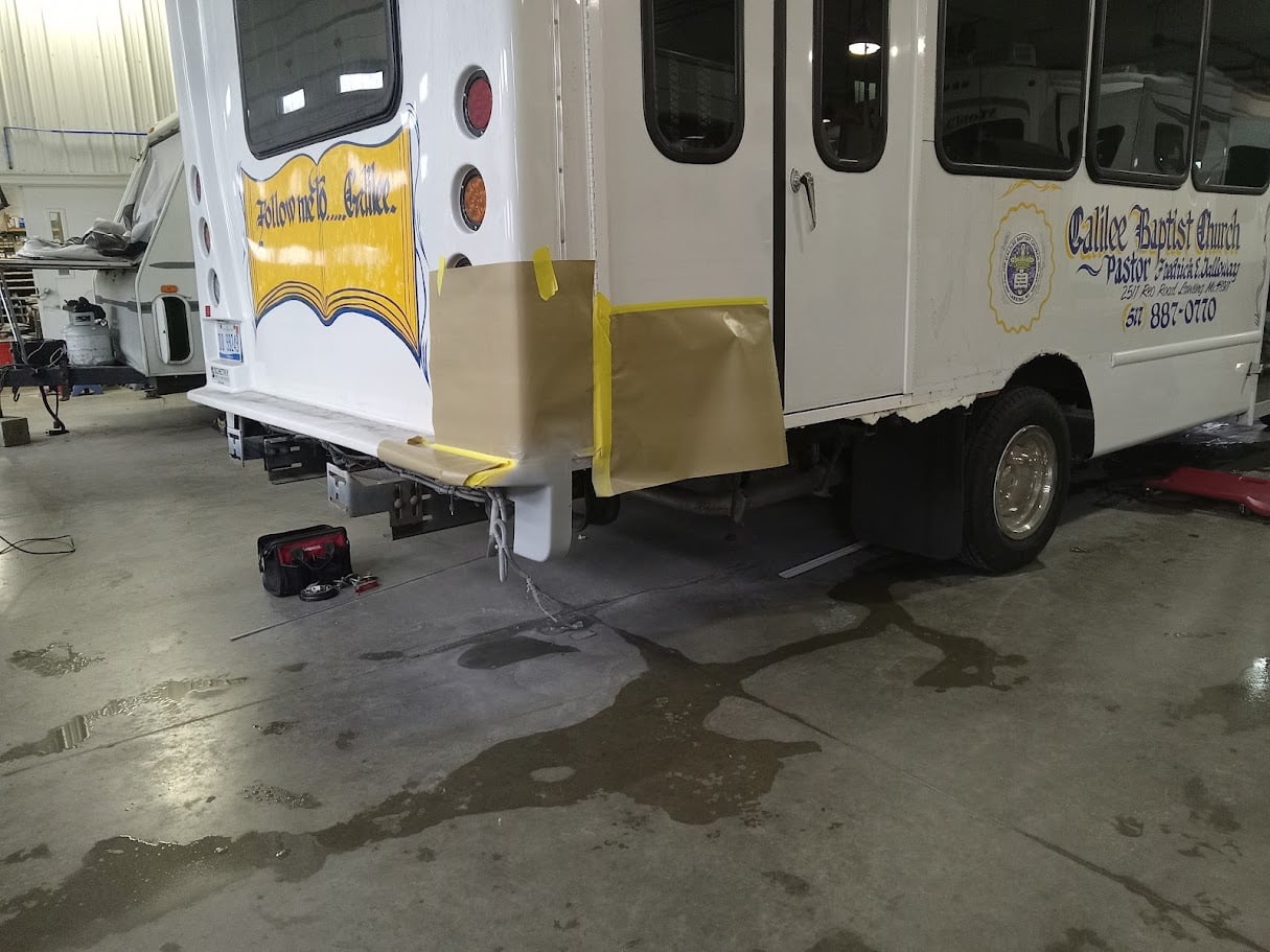 RV fiberglass repair