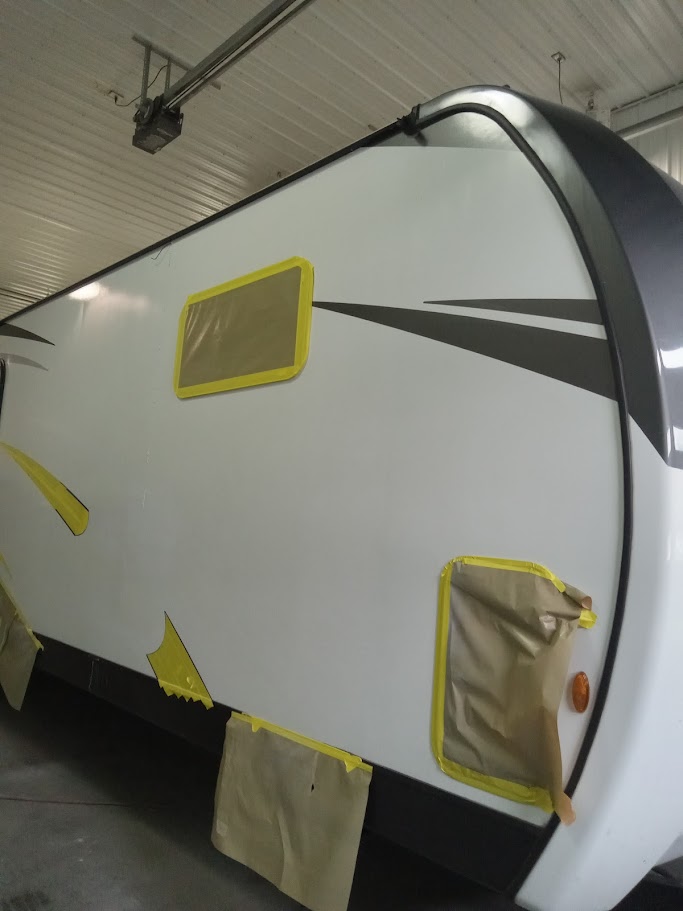 RV fiberglass repair