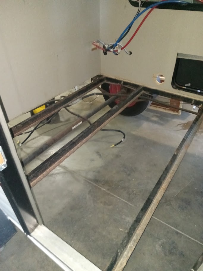 Fifth Wheel Trailer Floor Repair Wiring