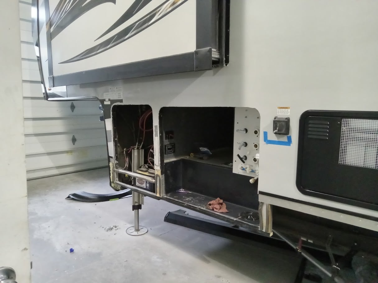 Wiring outside RV