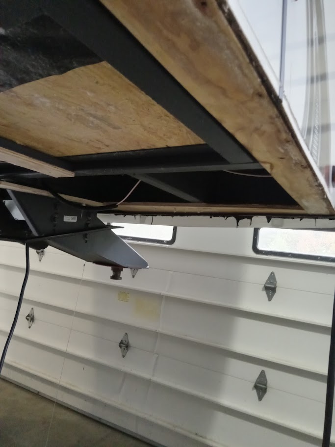 RV Class C Repair Underneath