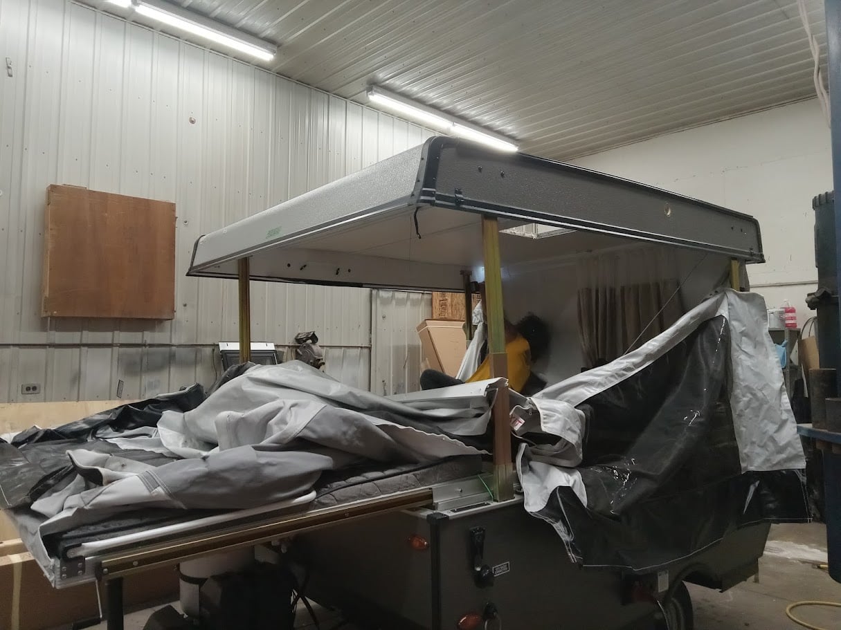 RV Tent Repair stripped