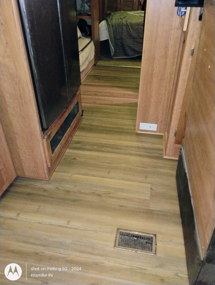 RV Floor Replacement Tile Panels